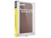 Accezz Premium Leather Slim Bookcase iPhone 13 Mini - Bruin