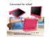 Accezz Kidsproof Backcover met handvat iPad 10 (2022) 10.9 inch - Dusty Pink