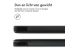 Accezz Trifold Bookcase OnePlus Pad - Zwart