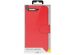 Accezz Wallet Softcase Bookcase iPhone 13 Pro - Rood