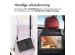 Accezz Rugged Backcover met schouderstrap Samsung Galaxy Tab A 10.1 (2019) - Zwart