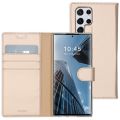 Accezz Wallet Softcase Bookcase Samsung Galaxy S22 Ultra - Goud
